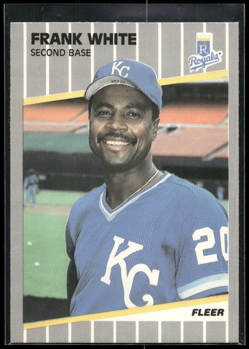 1989 Fleer #297 Frank White