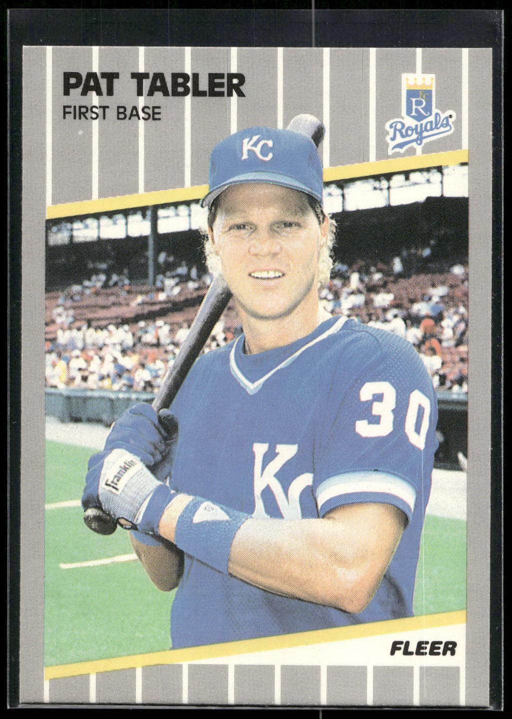 1989 Fleer #294 Pat Tabler