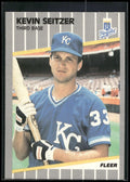 1989 Fleer #292 Kevin Seitzer