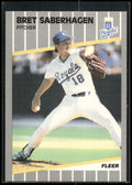 1989 Fleer #291 Bret Saberhagen