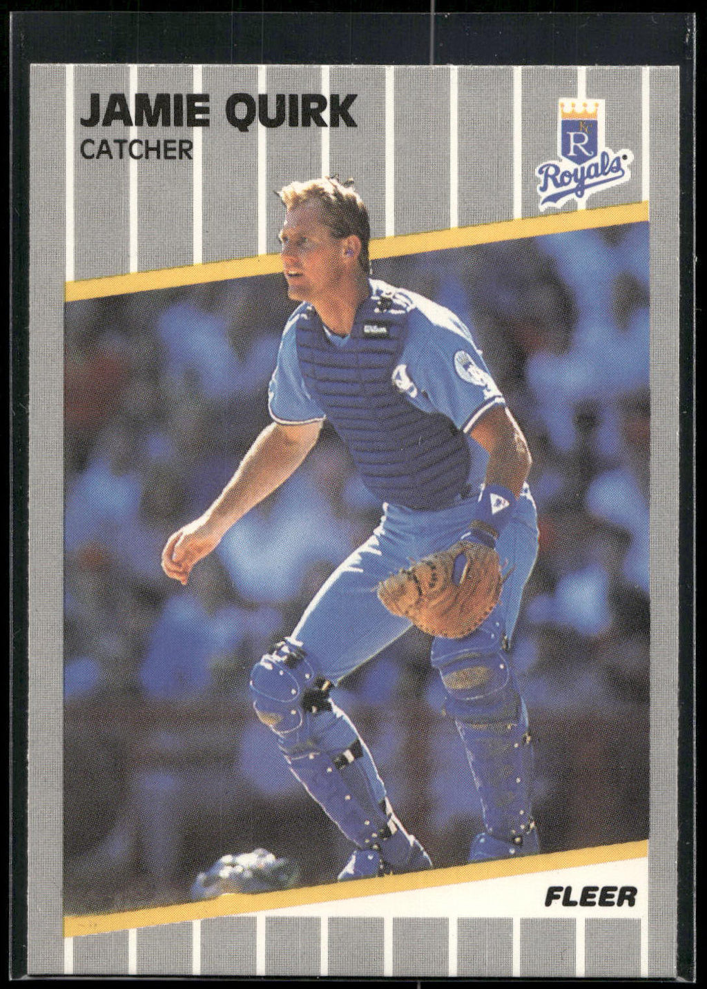 1989 Fleer #290 Jamie Quirk
