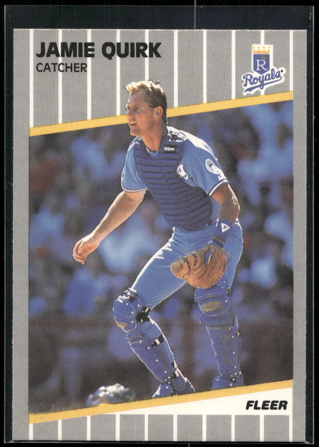 1989 Fleer #290 Jamie Quirk