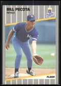 1989 Fleer #289 Bill Pecota