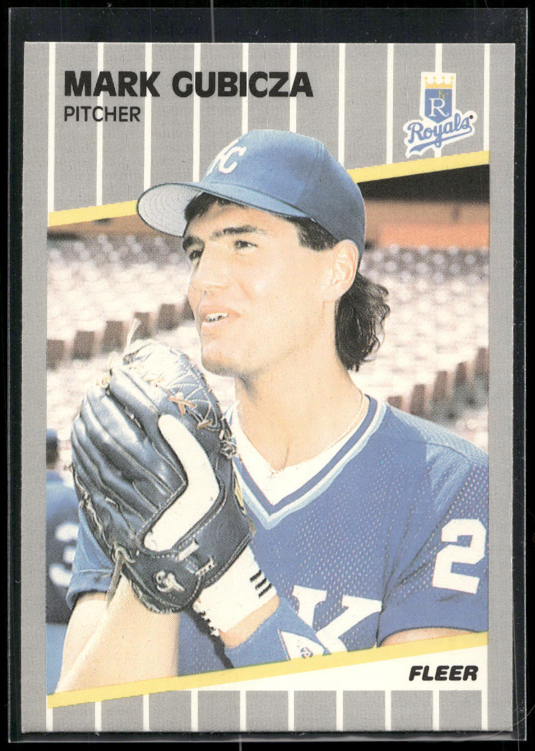 1989 Fleer #283 Mark Gubicza
