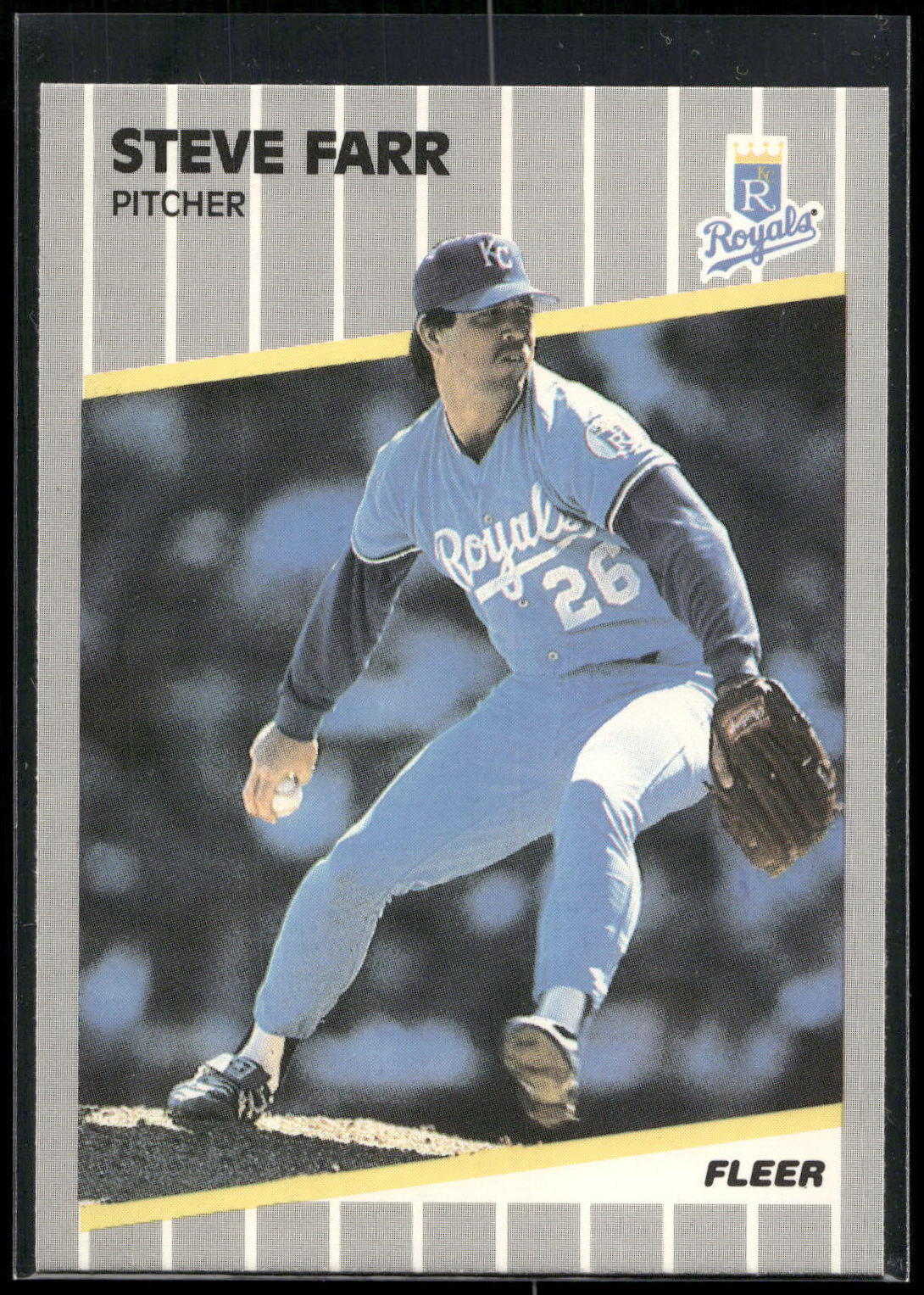 1989 Fleer #281 Steve Farr