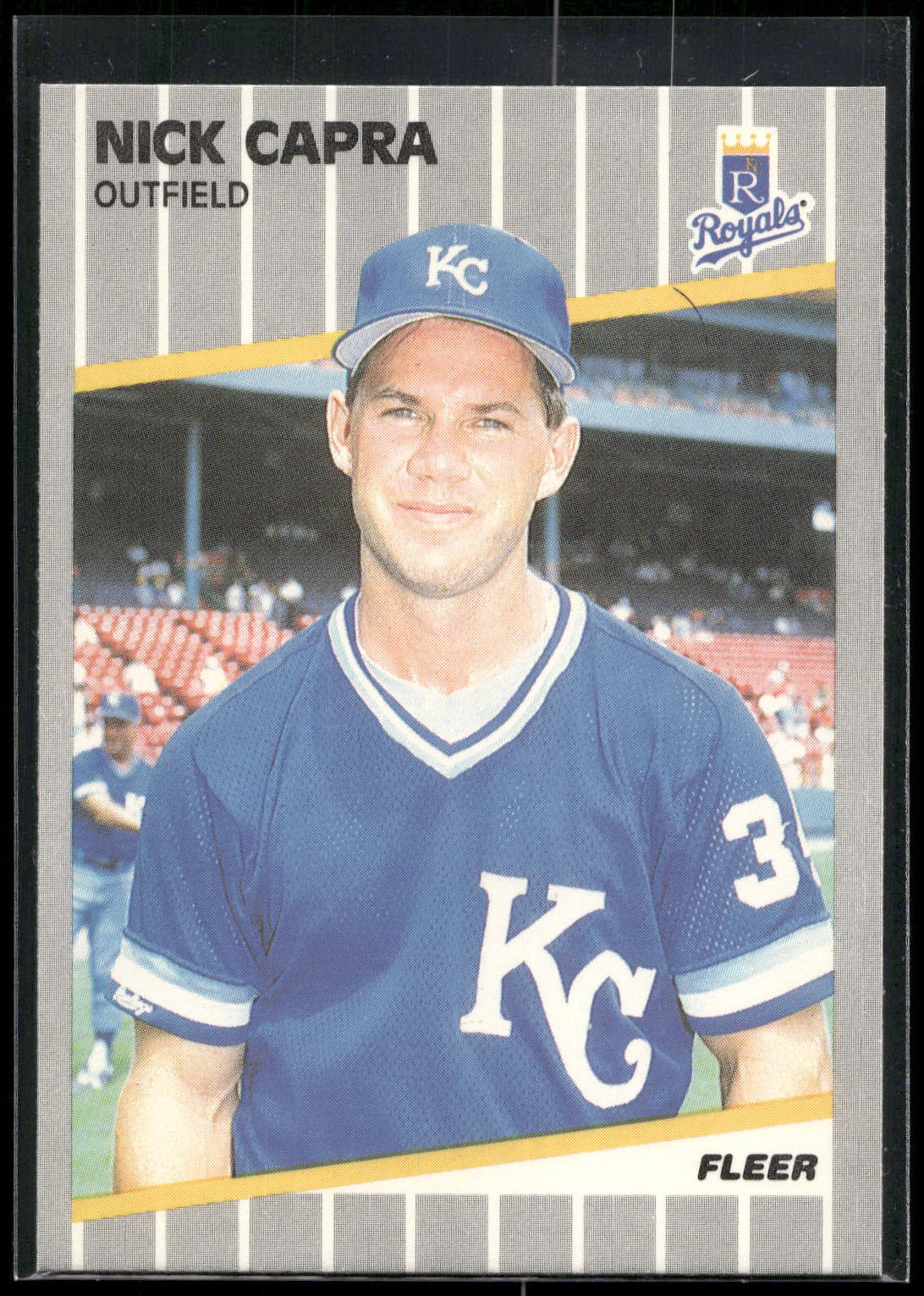 1989 Fleer #279 Nick Capra
