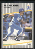 1989 Fleer #278 Bill Buckner