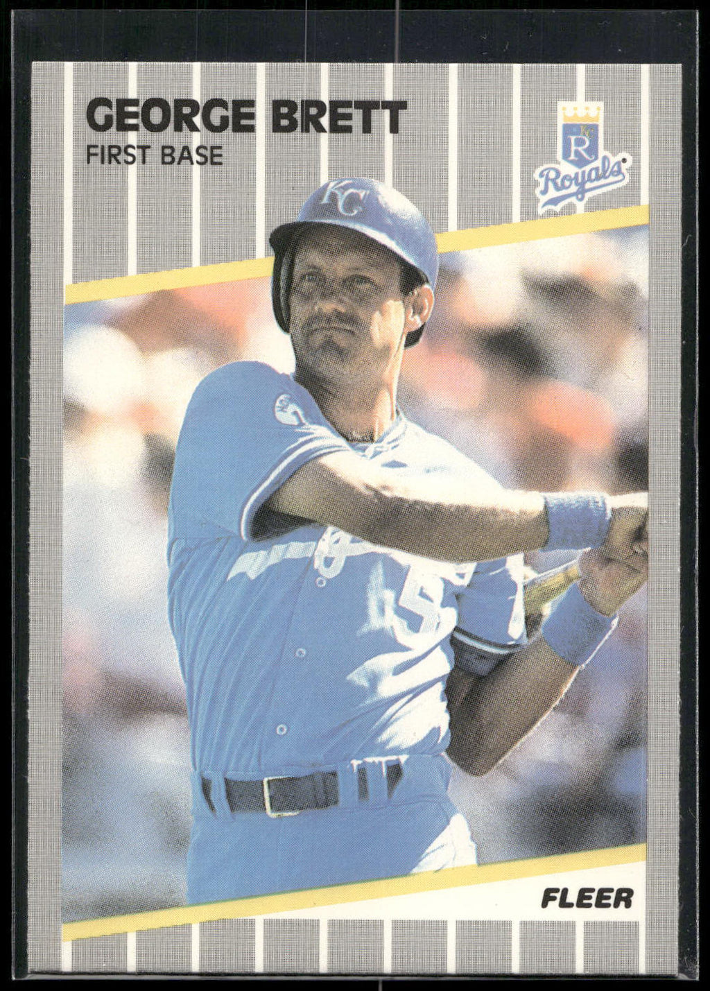 1989 Fleer #277 George Brett