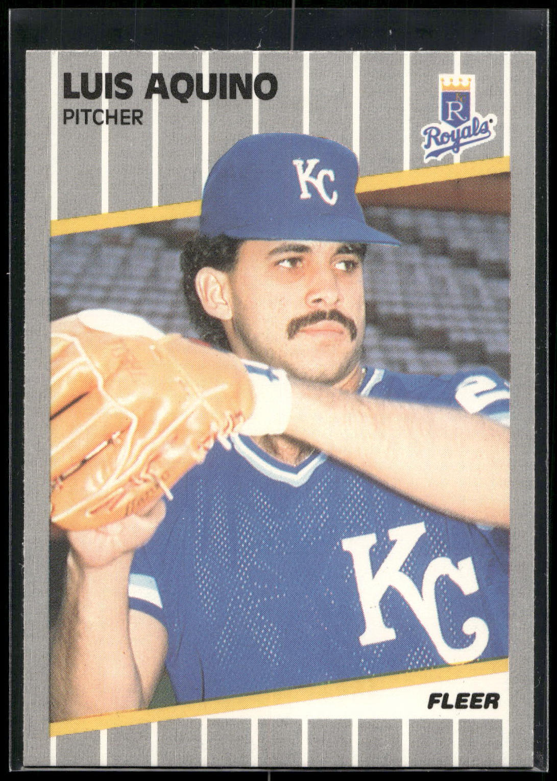 1989 Fleer #275 Luis Aquino