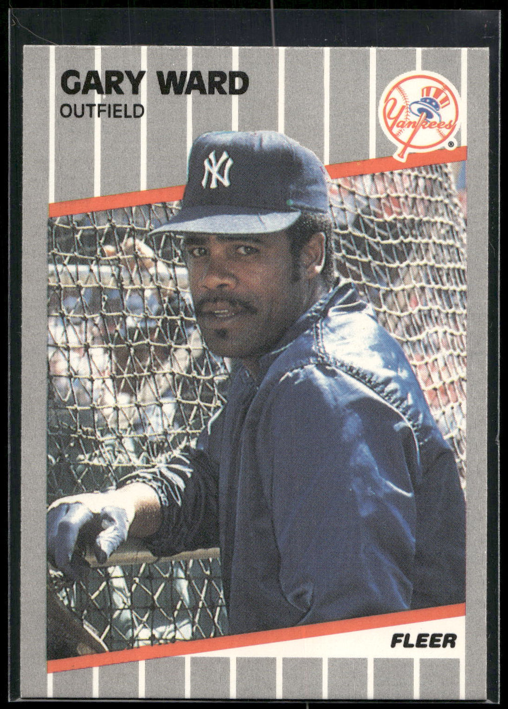 1989 Fleer #273 Gary Ward