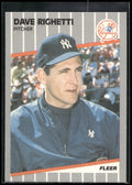 1989 Fleer #267 Dave Righetti