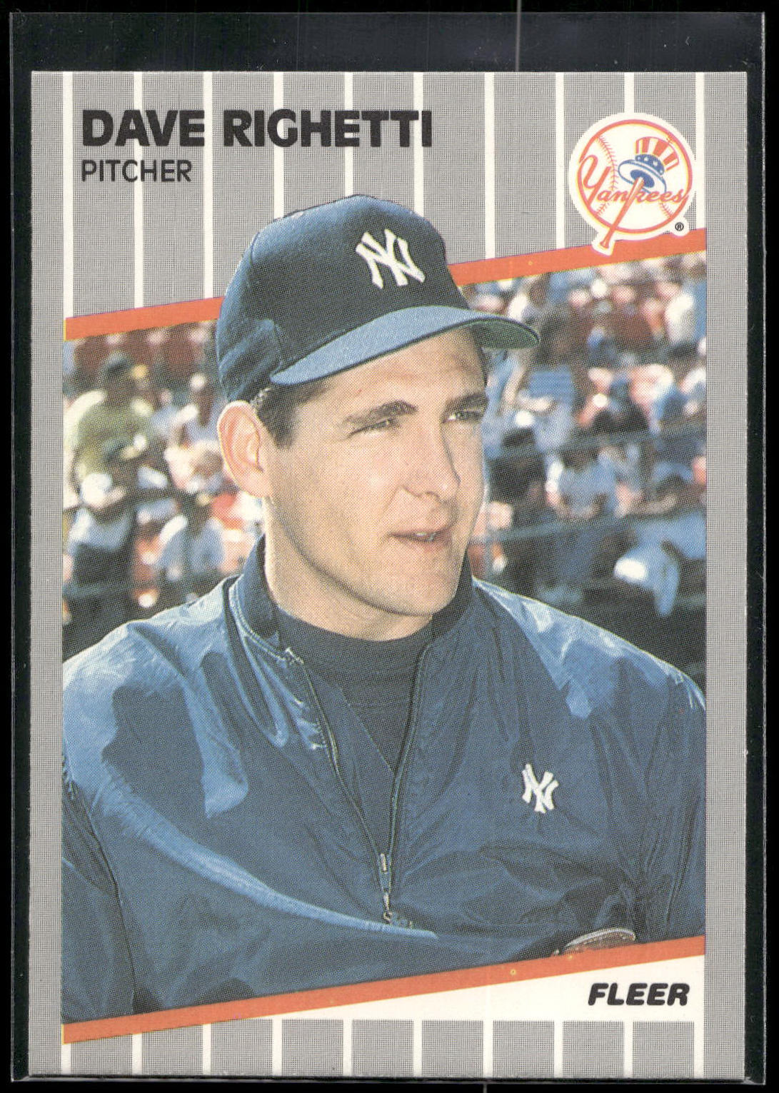 1989 Fleer #267 Dave Righetti