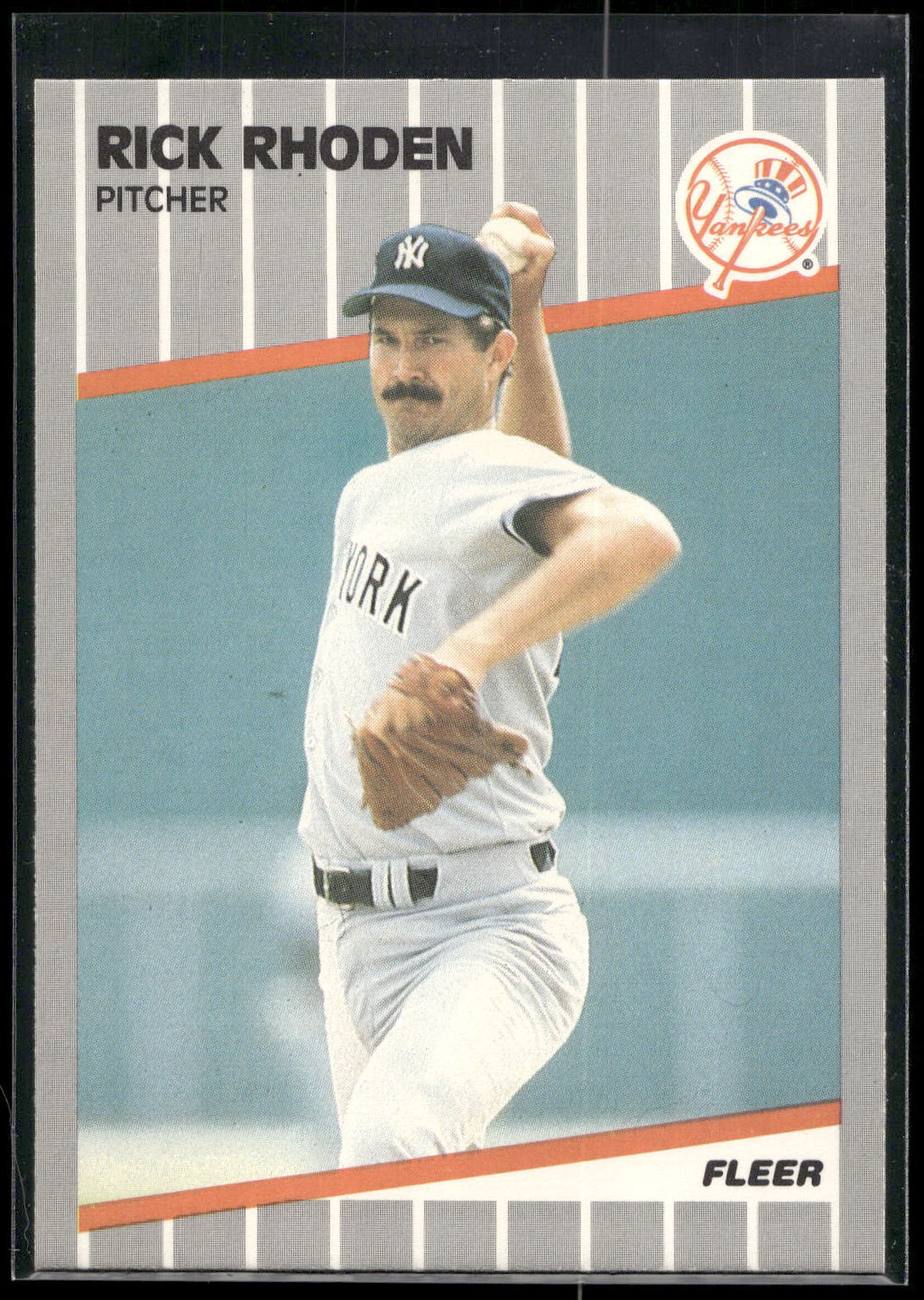 1989 Fleer #266 Rick Rhoden