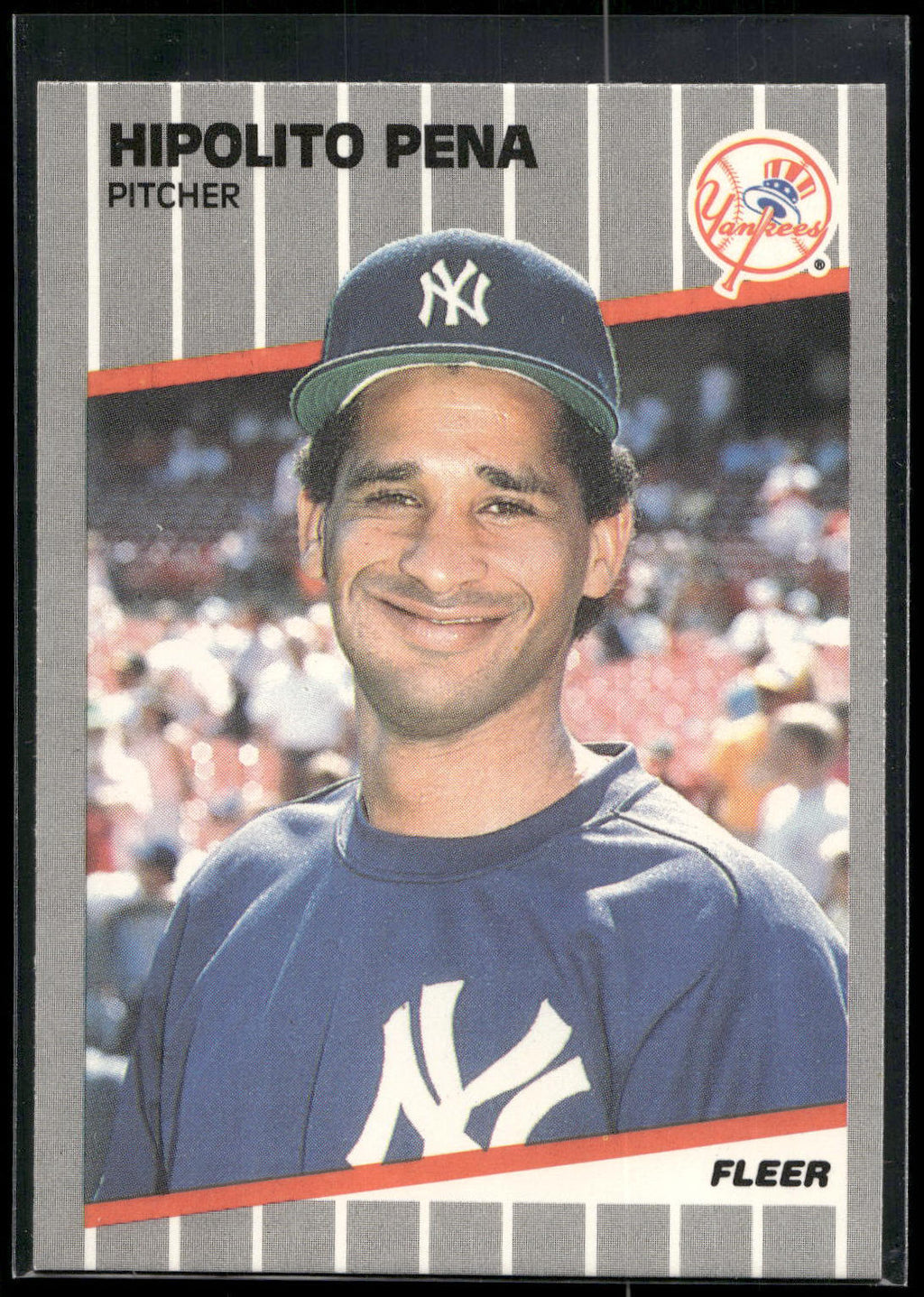 1989 Fleer #263 Hipolito Pena