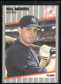 1989 Fleer #260 Hal Morris