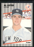 1989 Fleer #257 Al Leiter