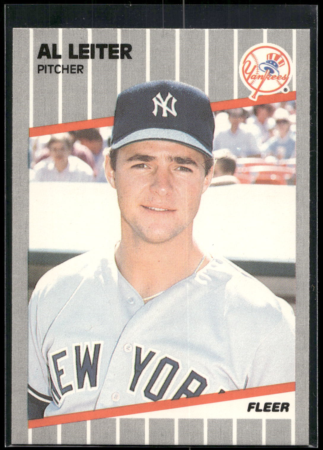 1989 Fleer #257 Al Leiter