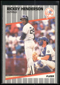 1989 Fleer #254 Rickey Henderson