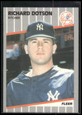 1989 Fleer #253 Richard Dotson