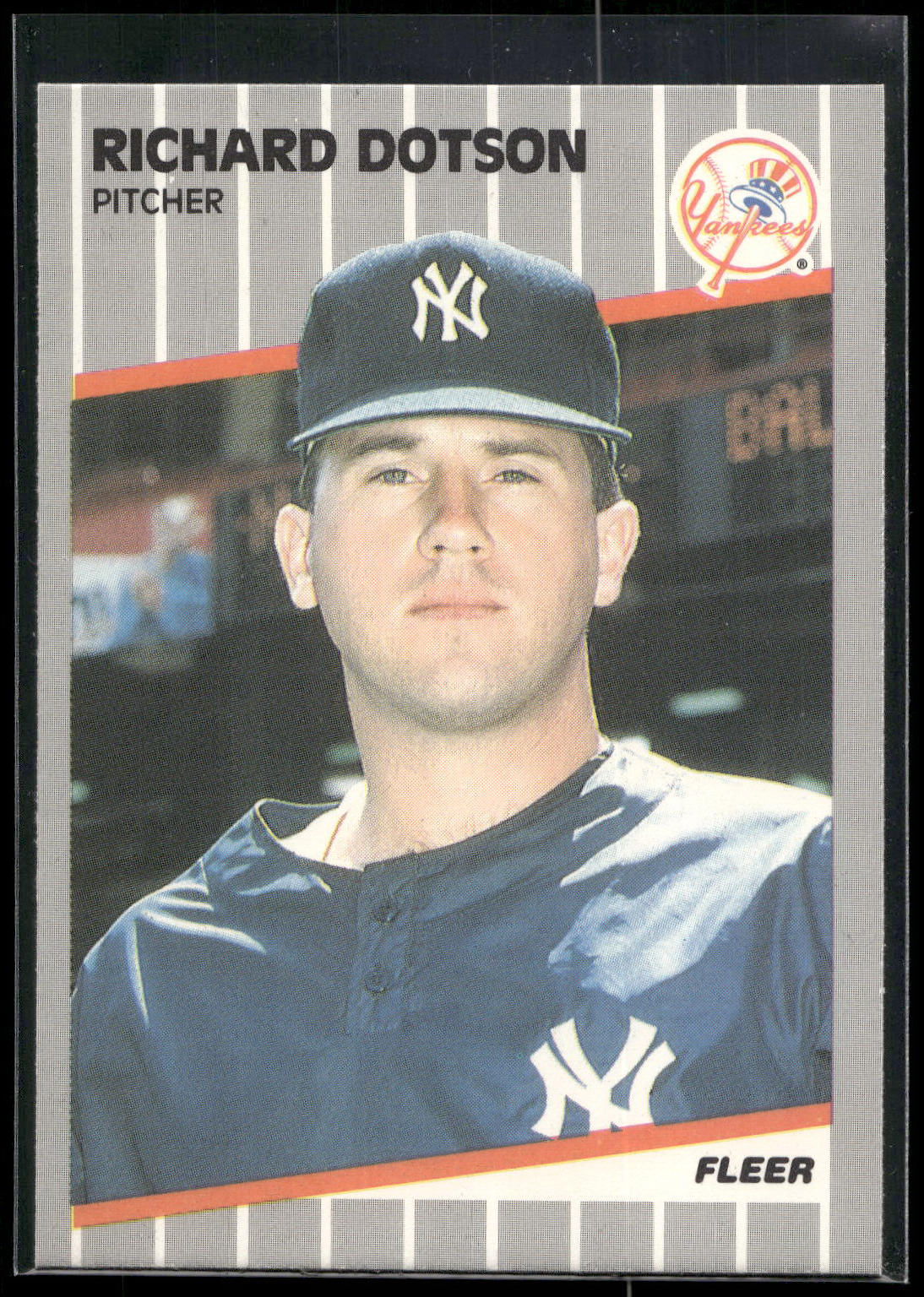 1989 Fleer #253 Richard Dotson