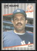 1989 Fleer #249 Luis Aguayo