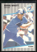 1989 Fleer #248 Ernie Whitt