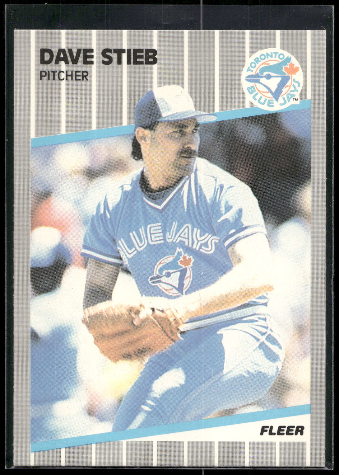 1989 Fleer #244 Dave Stieb