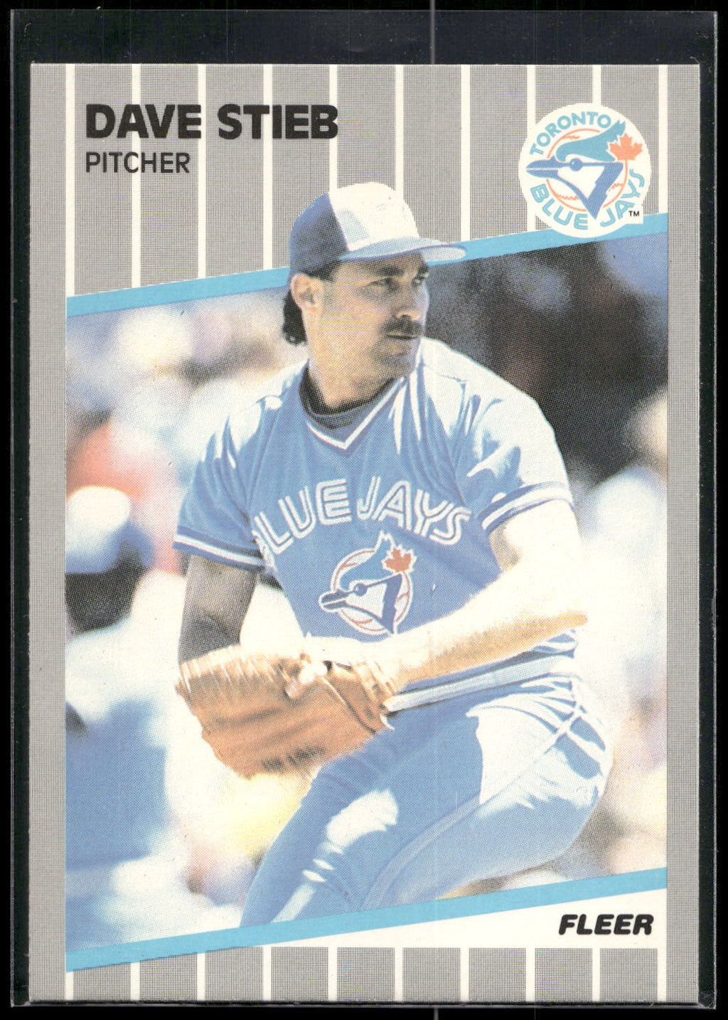 1989 Fleer #244 Dave Stieb