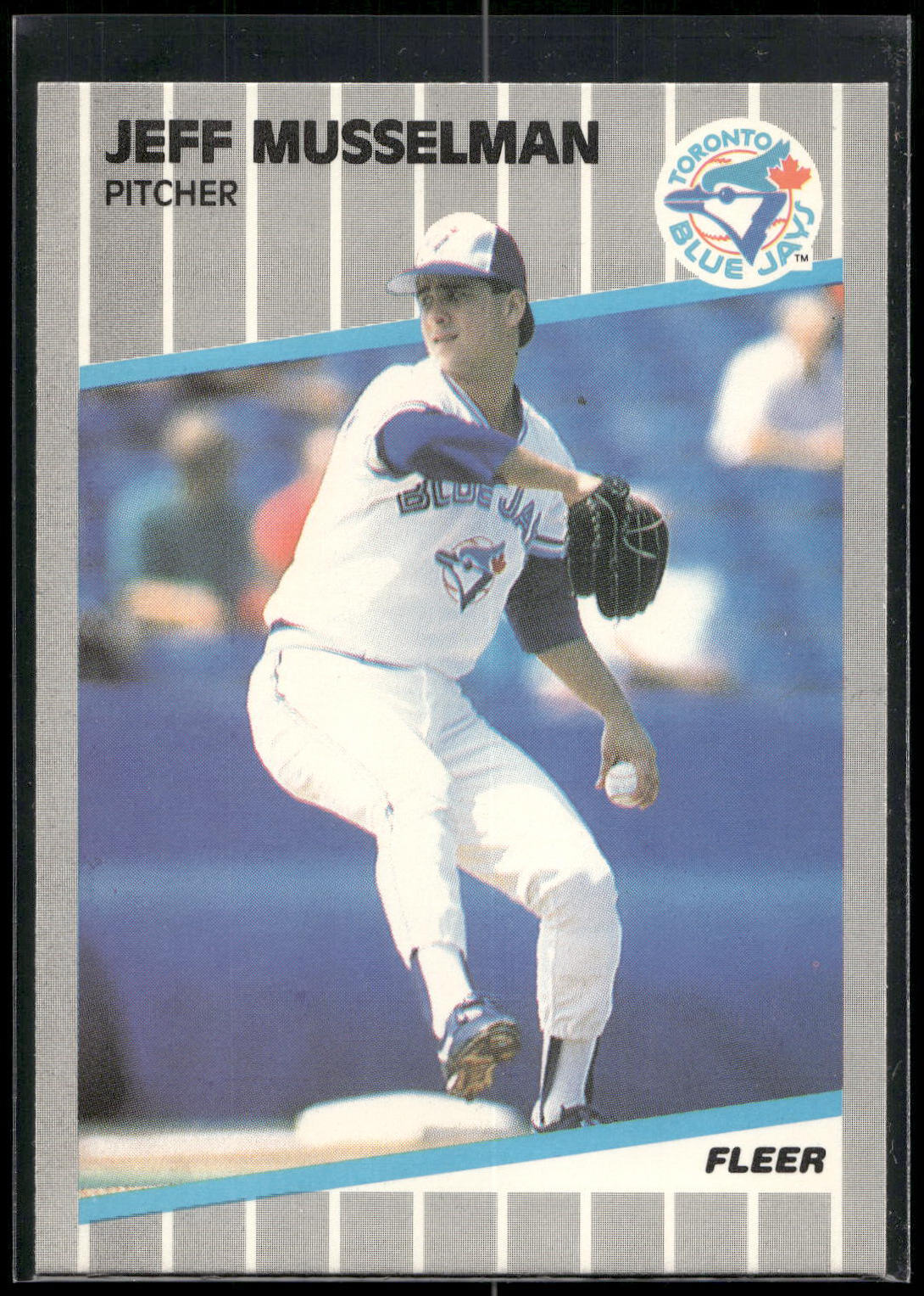 1989 Fleer #243 Jeff Musselman