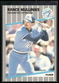 1989 Fleer #242 Rance Mulliniks