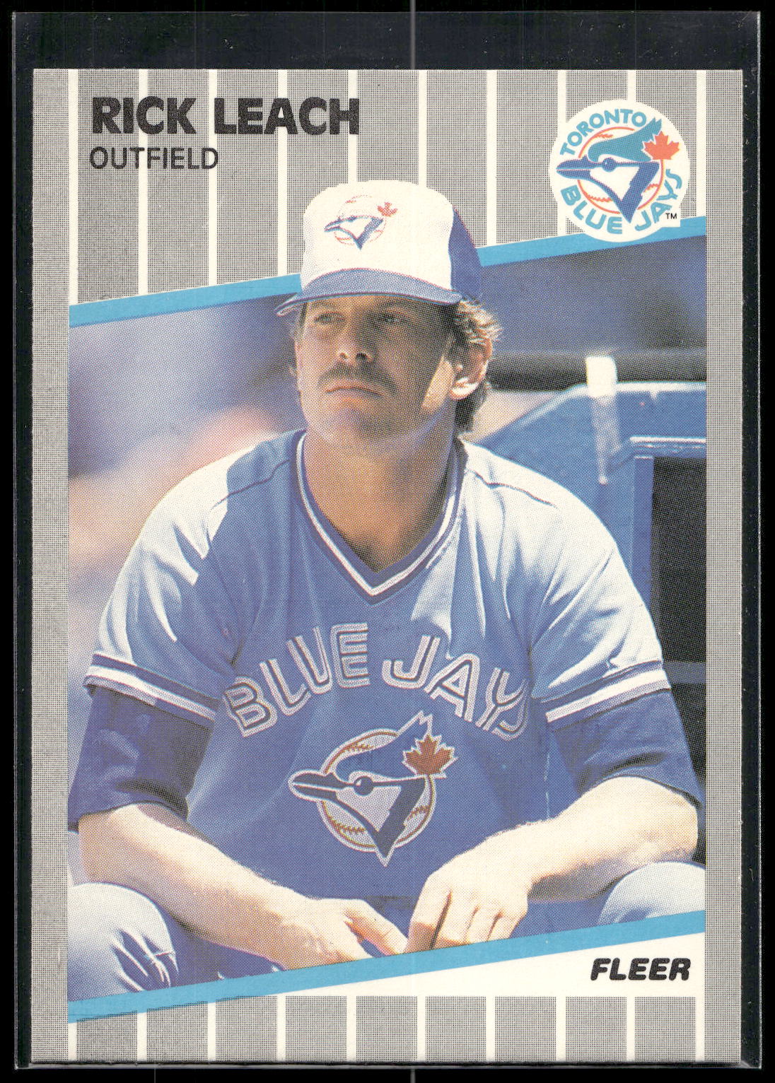 1989 Fleer #237 Rick Leach