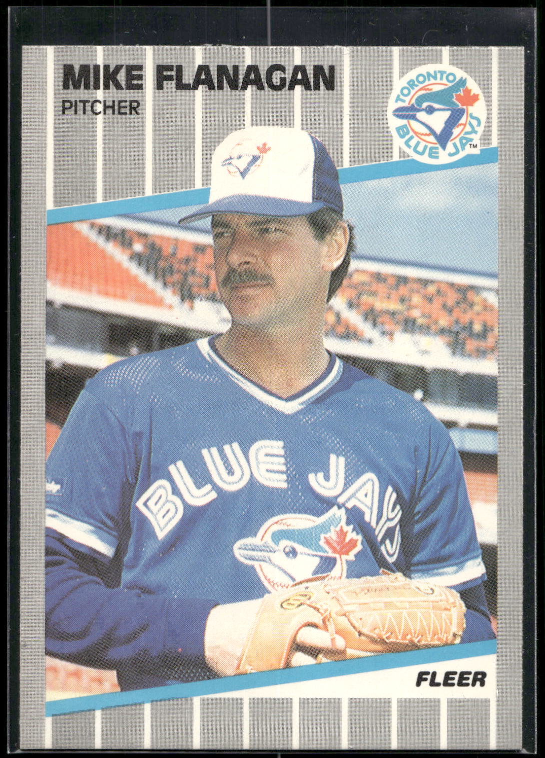 1989 Fleer #233 Mike Flanagan