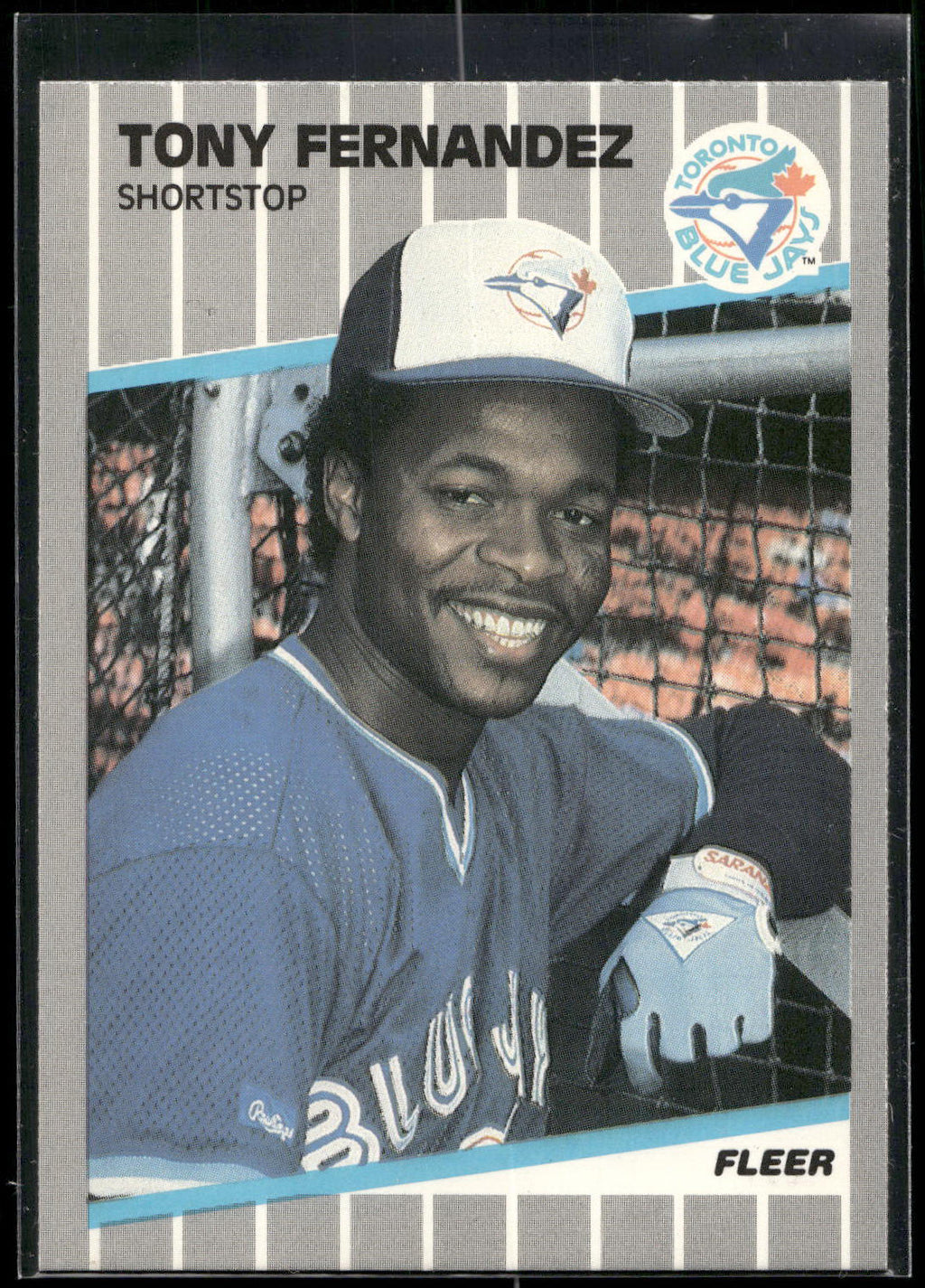 1989 Fleer #231 Tony Fernandez