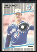 1989 Fleer #229 Jim Clancy