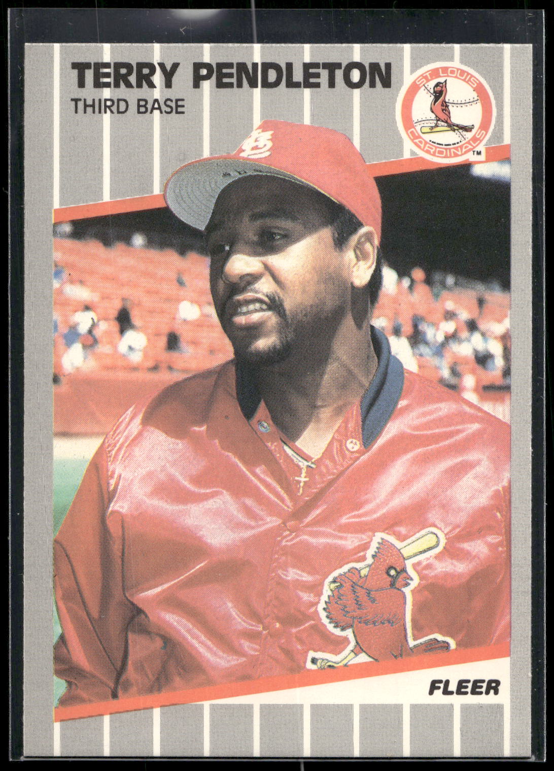 1989 Fleer #461 Terry Pendleton