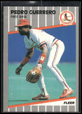 1989 Fleer #451 Pedro Guerrero