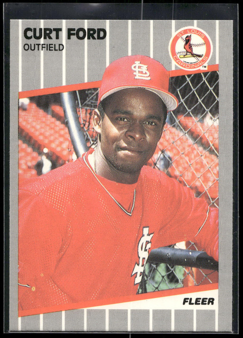 1989 Fleer #450 Curt Ford
