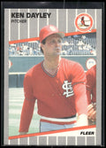 1989 Fleer #448 Ken Dayley