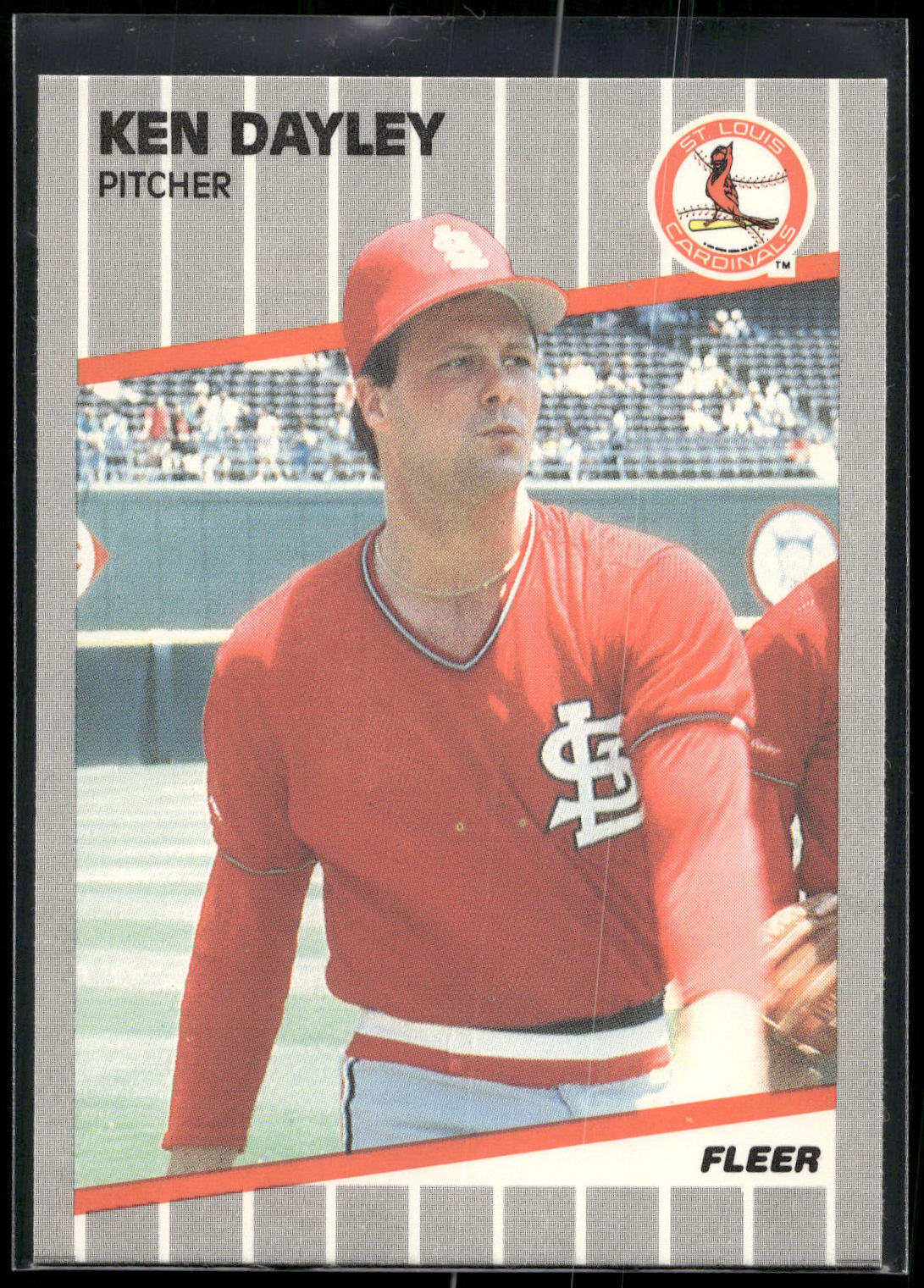 1989 Fleer #448 Ken Dayley