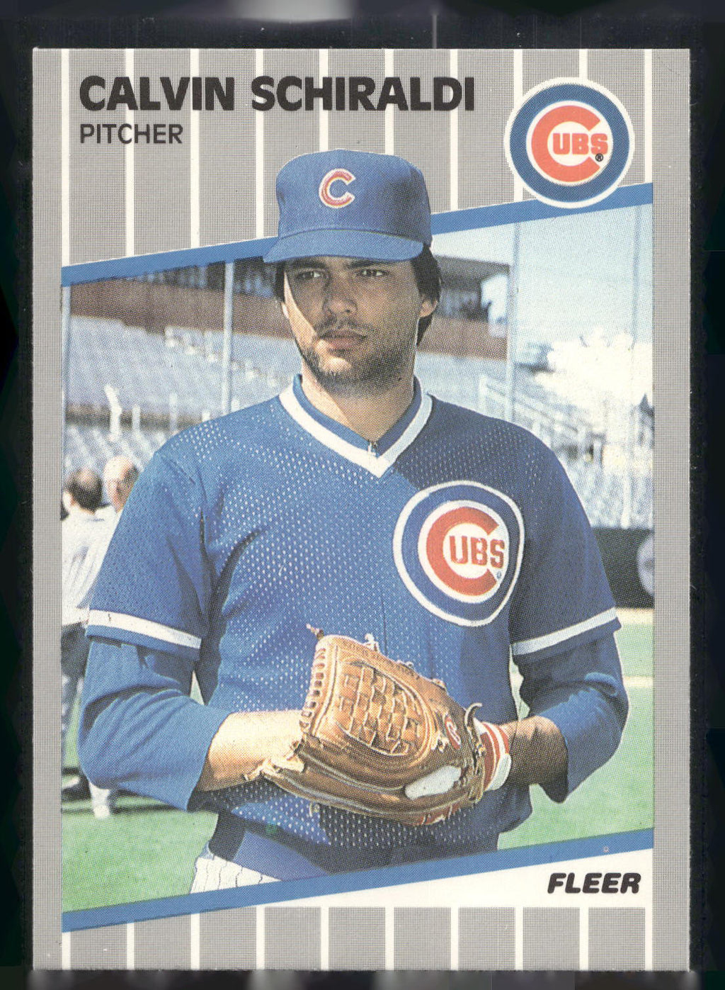 1989 Fleer #438 Calvin Schiraldi