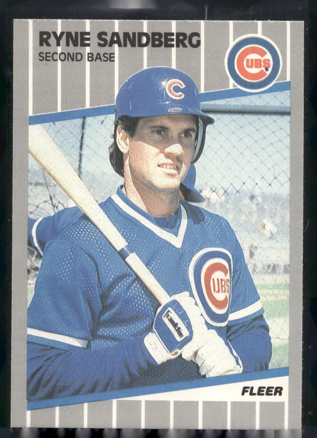 1989 Fleer #437 Ryne Sandberg
