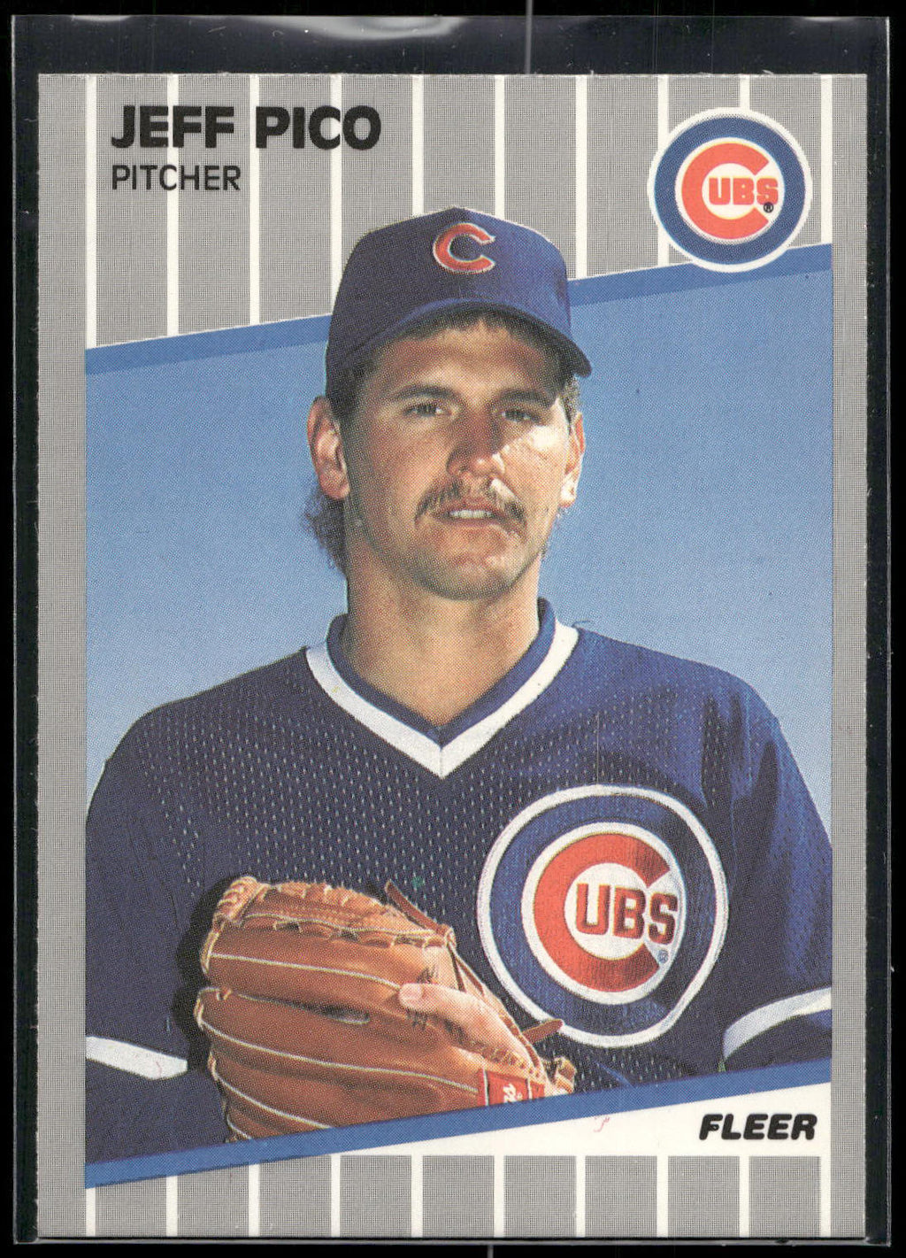 1989 Fleer #436 Jeff Pico