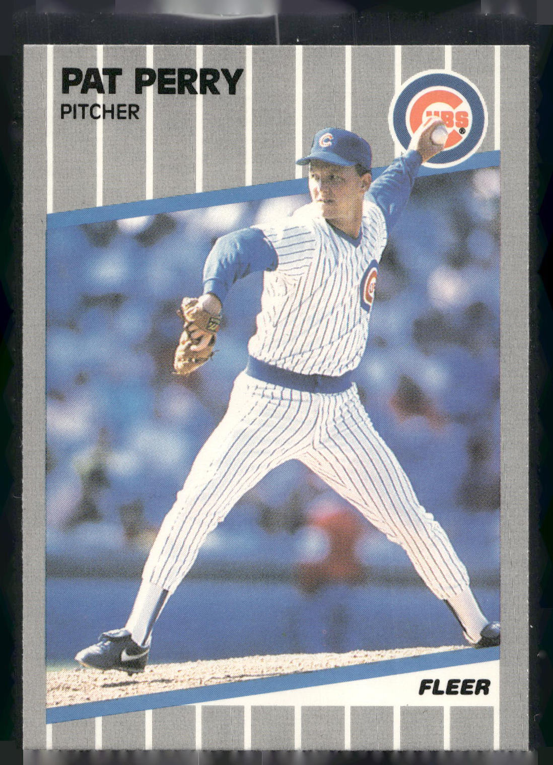 1989 Fleer #435 Pat Perry