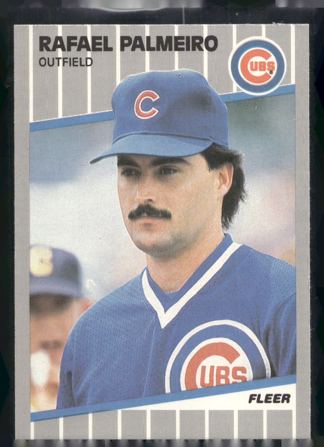 1989 Fleer #434 Rafael Palmeiro