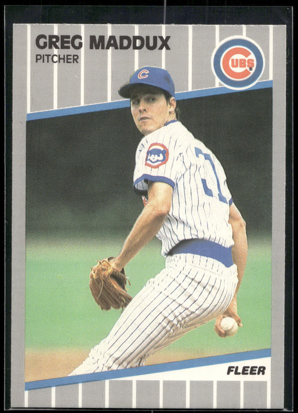 1989 Fleer #431 Greg Maddux