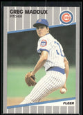 1989 Fleer #431 Greg Maddux