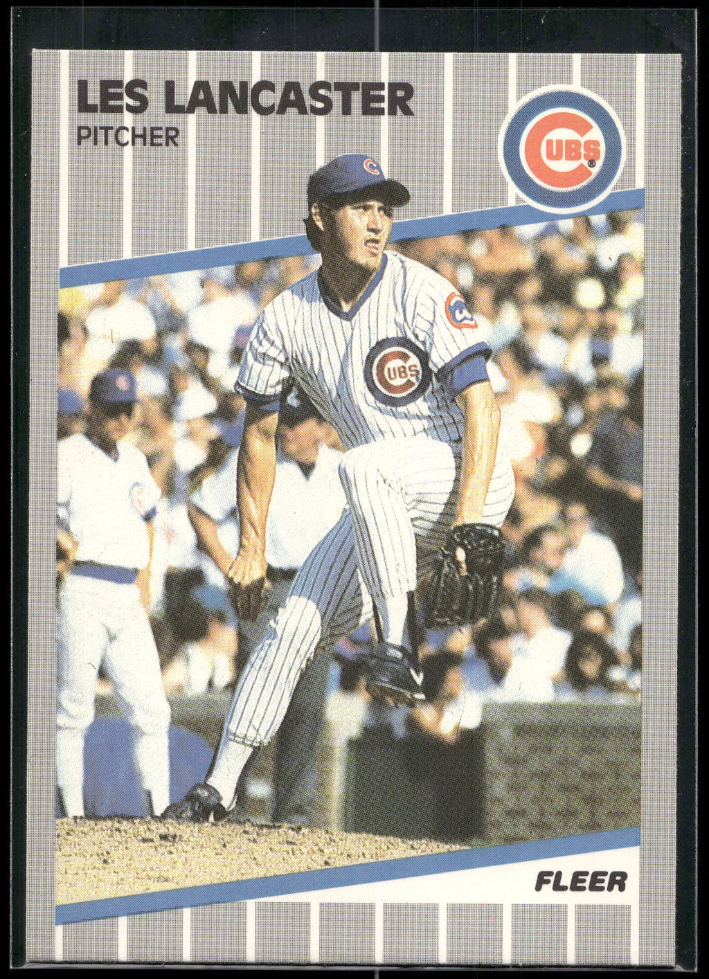 1989 Fleer #429 Les Lancaster