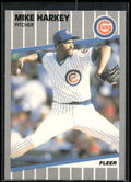 1989 Fleer #427 Mike Harkey