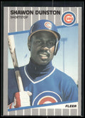1989 Fleer #424 Shawon Dunston