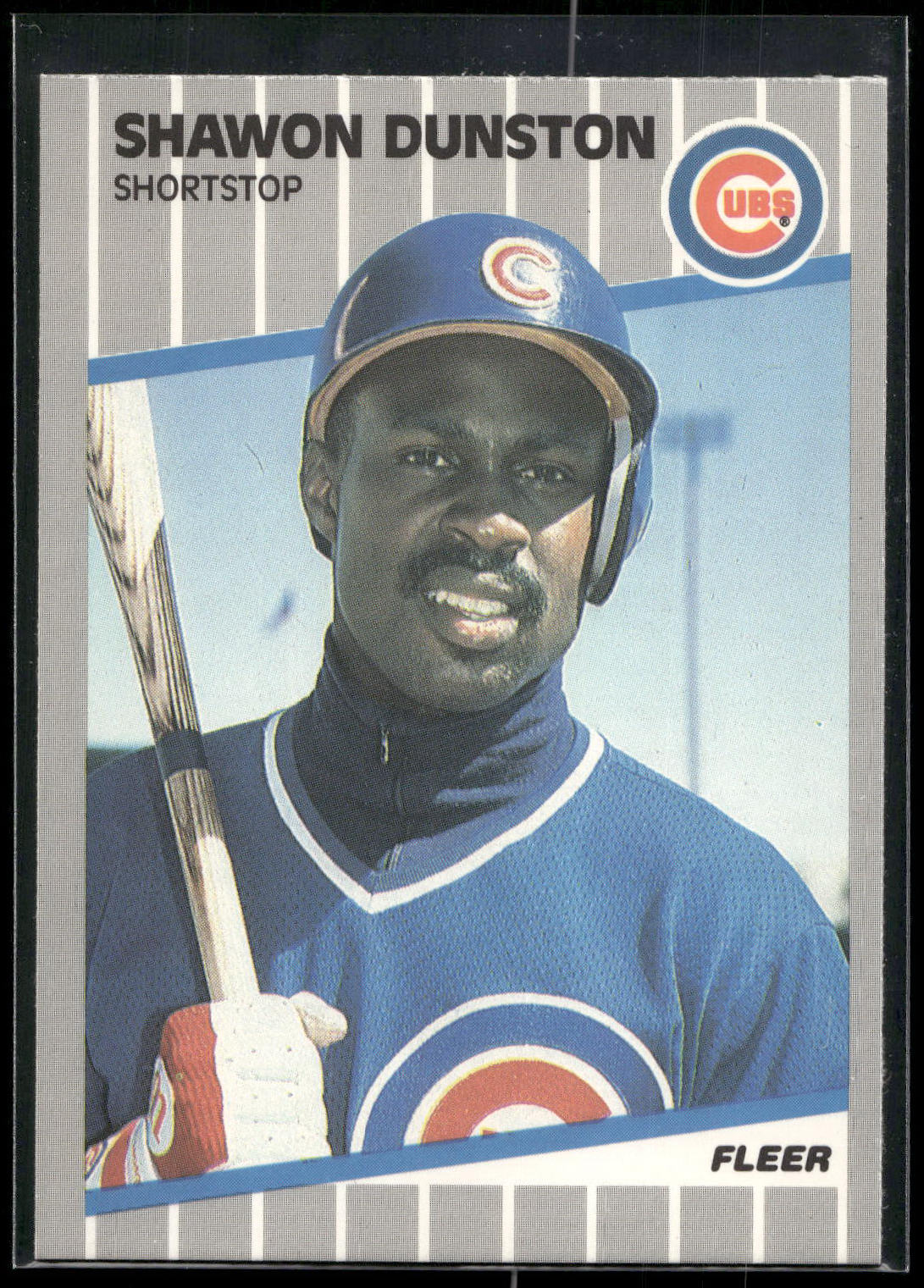 1989 Fleer #424 Shawon Dunston